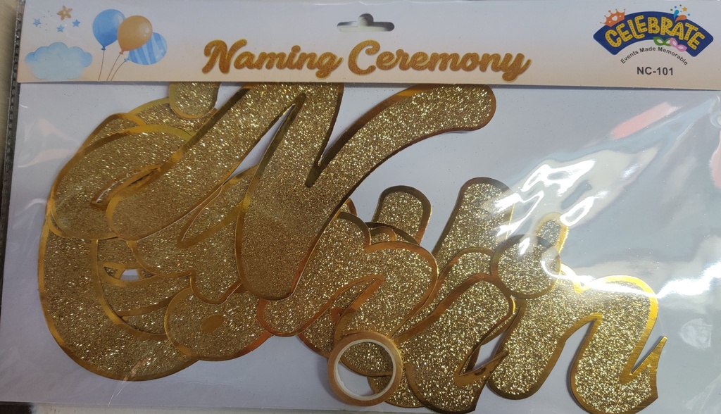 Naming Ceremony banner