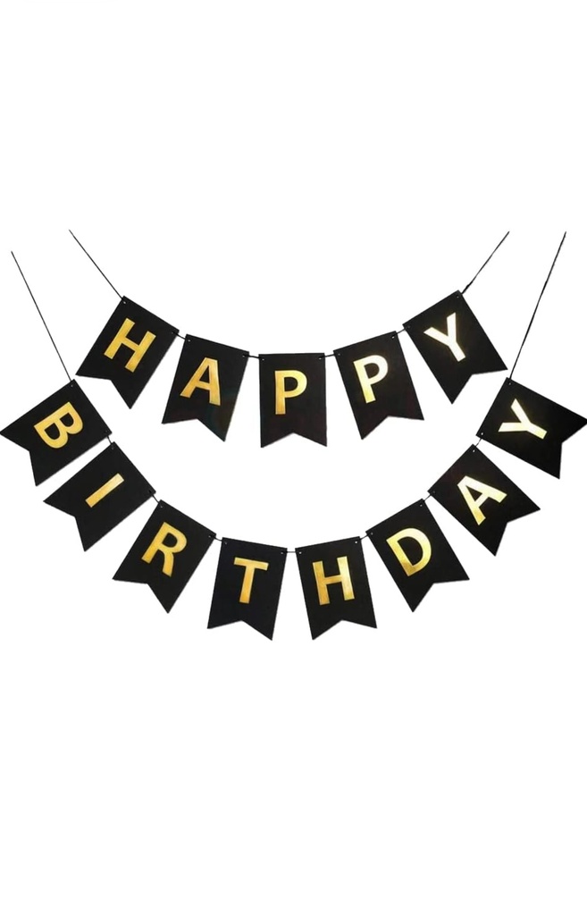 Happy birthday banner 