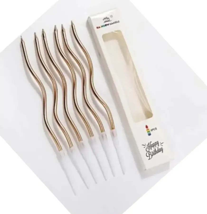 Spiral candles