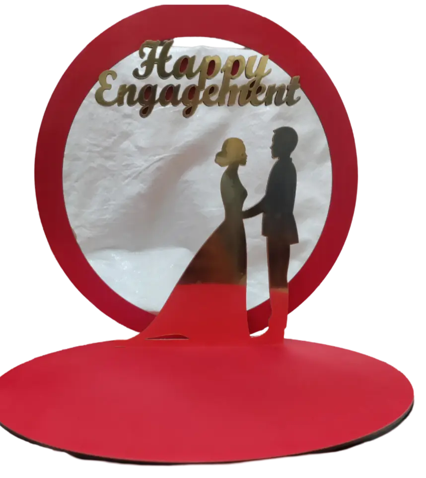 Engagement ring platter