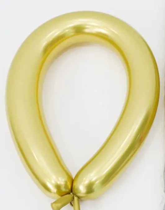 Tube chrome balloons 