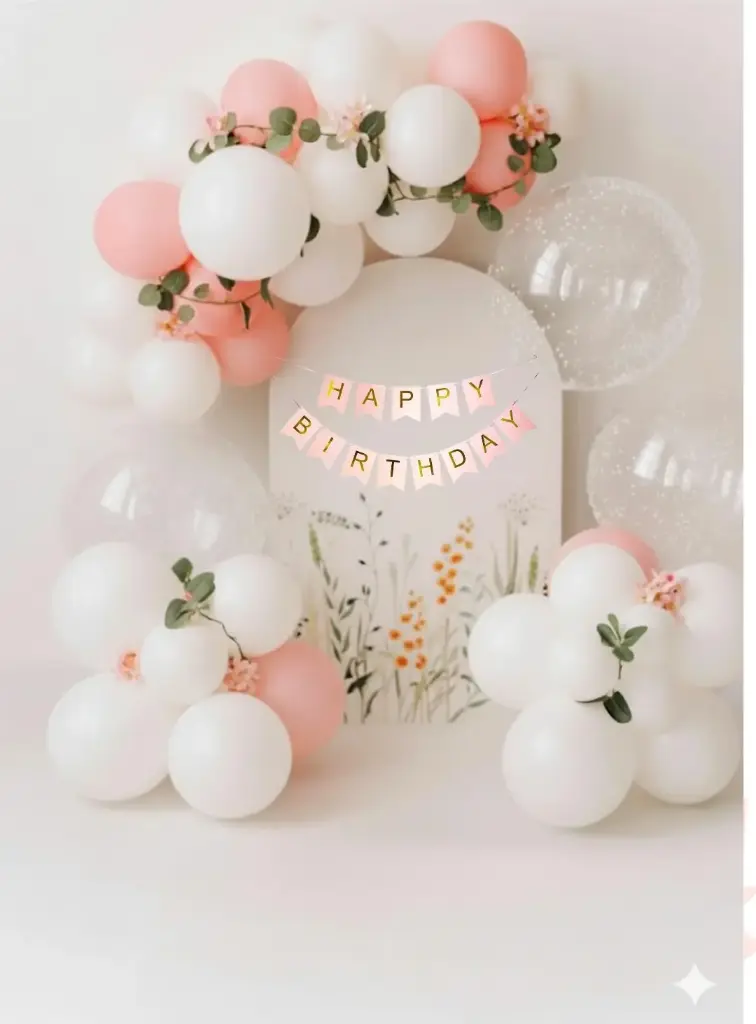 Birthday set pink