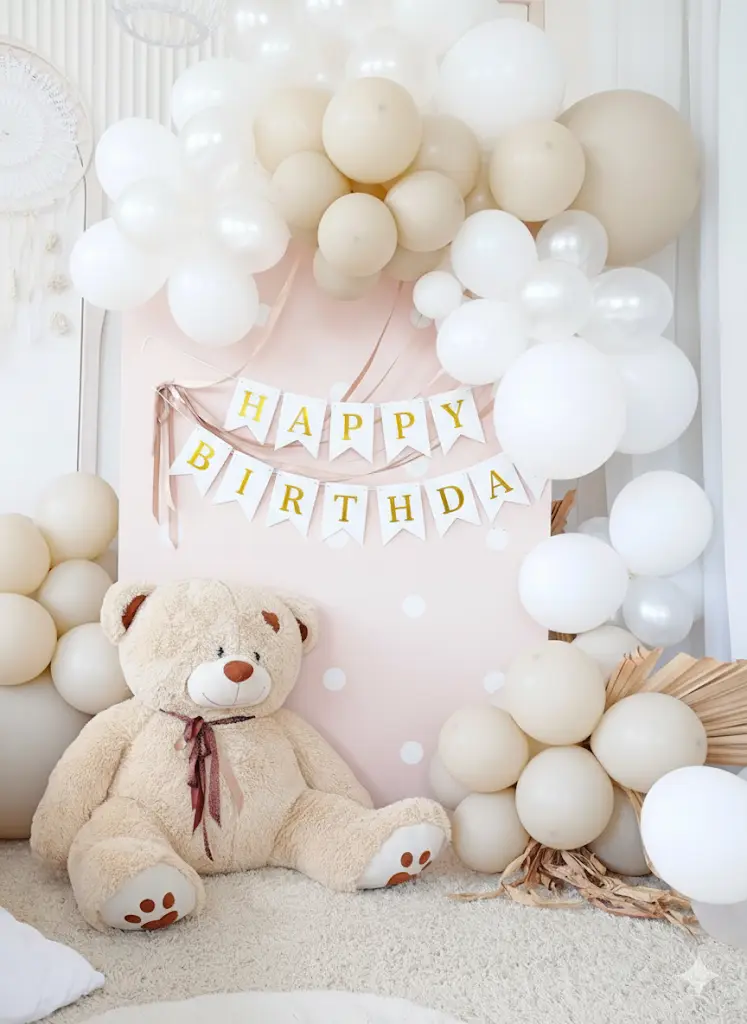 Birthday set biege