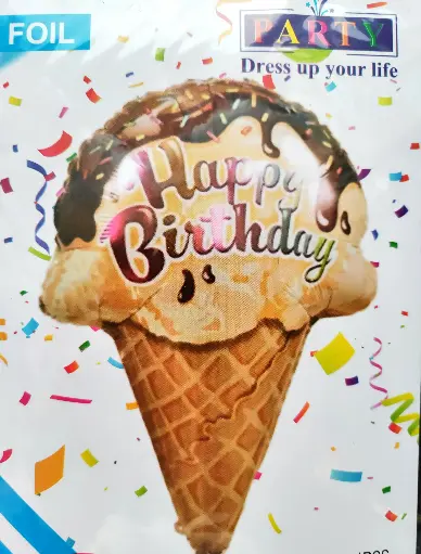 Ice cream foil