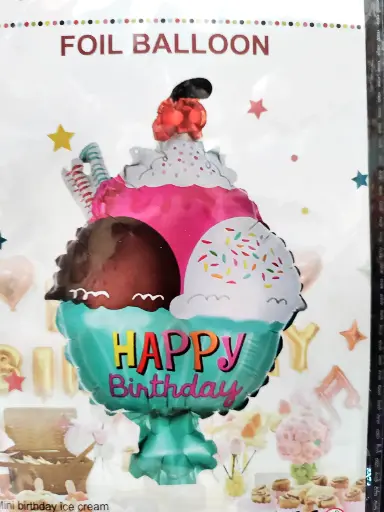 Ice cream Bowl foil 