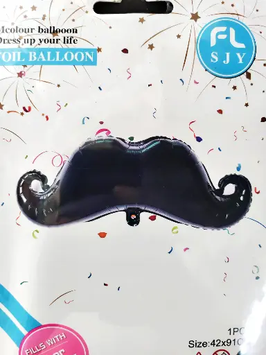 Moustache foil