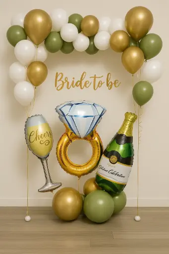 Bride to be decor set