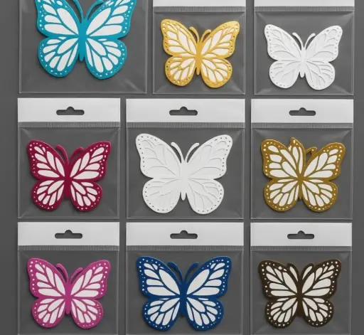 Butterfly cutouts (10pcs)