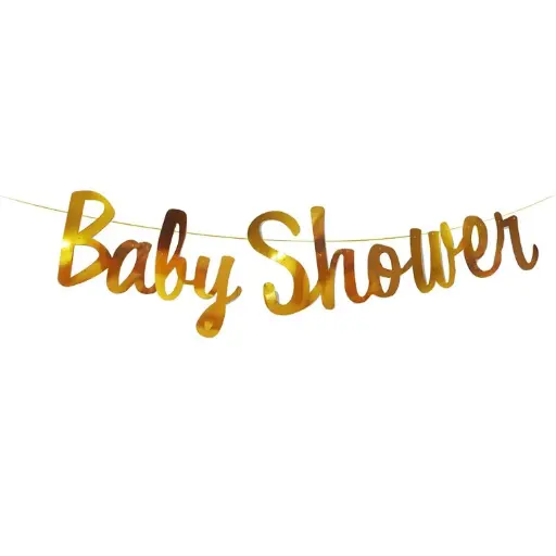 Baby shower banner