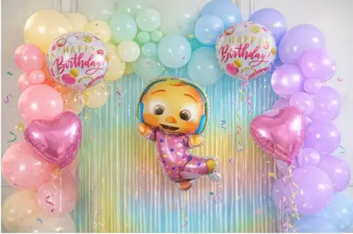 Coco melon theme decoration set