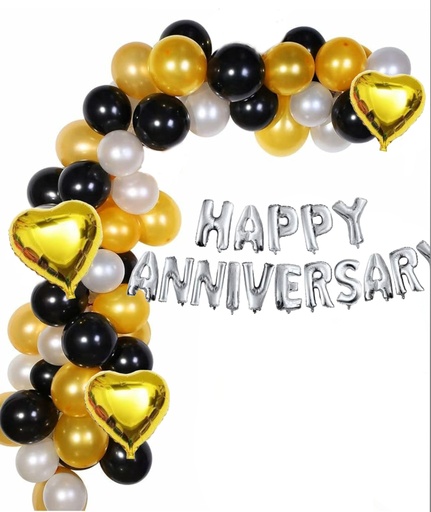 Happy anniversary decoration set